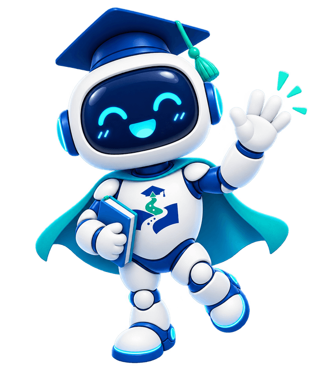 StudyTrail Buddy waving hello